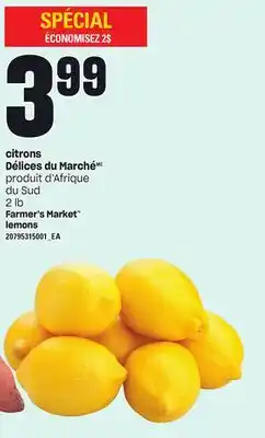 Provigo Citrons, 2 lb offer