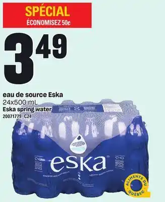 Provigo Eau de source eska, 24x500 ml offer