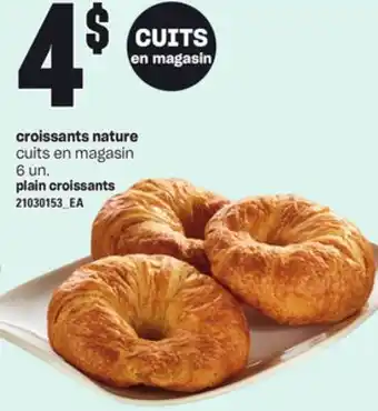 Provigo Croissants nature, 6 un offer