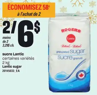 Provigo Sucre lantic, 2 kg offer