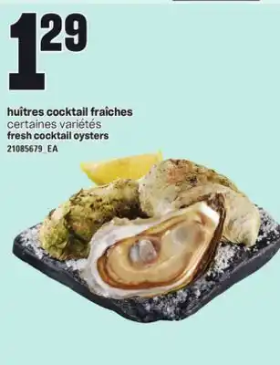 Provigo Huîtres cocktail fraîches offer