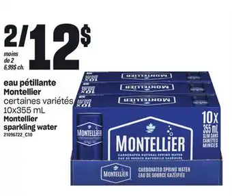 Provigo Eau pétillante montellier, 10x355 ml offer