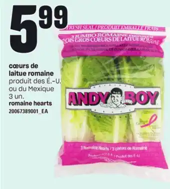 Provigo Cœurs de laitue romaine, 3 un offer