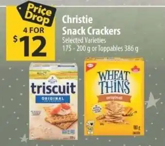 Co-op Christie Snack Crackers offer