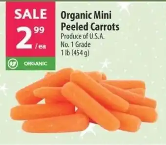Co-op Organic Mini Peeled Carrots offer