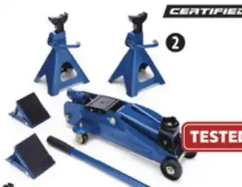 Canadian Tire Certified 2-ton jack, stands and wheel chock kit offer