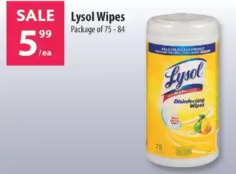 Co-op Lysol Wipes offer