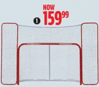Canadian Tire Winnwell 72˝ hockey net with trainer offer