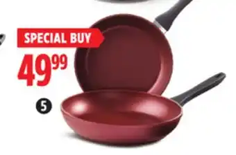 Canadian Tire Paderno 2-pk forged non-stick pans offer