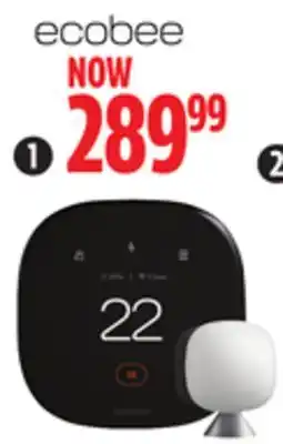 Canadian Tire Ecobee smart thermostat premium offer