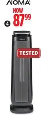 Canadian Tire Noma ceramic heater offer