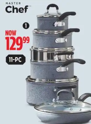 Canadian Tire Master chef non-stick granite cookset offer