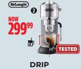 Canadian Tire Delonghi dedica arte espresso machine offer