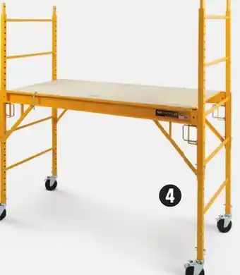 Canadian Tire Metaltech 6' multi-use work scaffold offer
