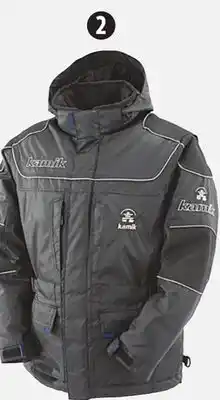 Canadian Tire Kamik rally snowmobile jacket, black offer