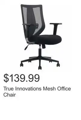 Costco True innovations mesh office chair offer