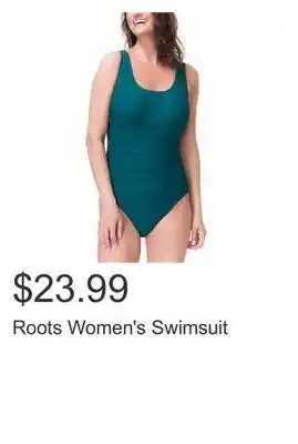 Costco Roots women's swimsuit offer