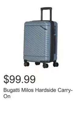 Costco Bugatti milos hardside carry-on offer