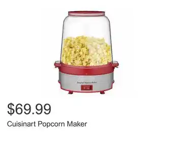 Costco Cuisinart popcorn maker offer