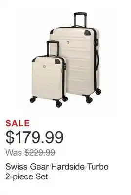 Costco Swiss gear hardside turbo 2-piece set offer