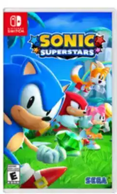 GameStop Sonic superstars by sega switch offer