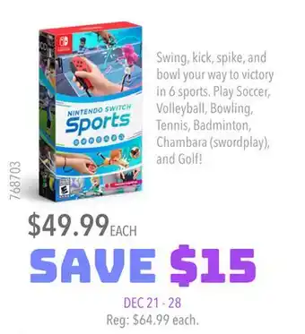 GameStop Nintendo switch sports de nintendo switch offer