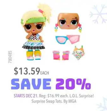 GameStop L.o.l. surprise! surprise swap tots. by mga offer