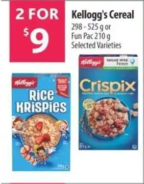 Co-op Kellogg's Cereal offer