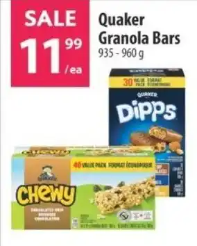 Co-op Quaker Granola Bars offer