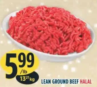 Marché Adonis Lean ground beef halal offer
