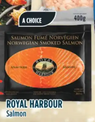 Marché Adonis Royal harbour salmon offer
