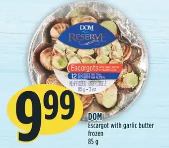 Marché Adonis Dom escargot with garlic butter offer