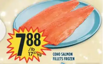 Marché Adonis Coho salmon fillets frozen offer