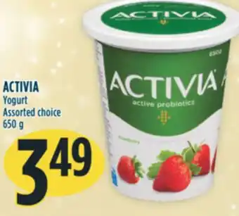 Marché Adonis Activia yogurt offer