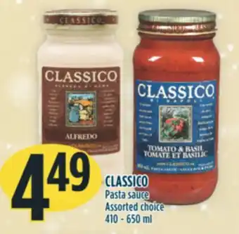 Marché Adonis Classico pasta sauce offer