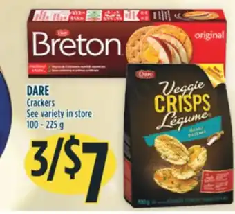 Marché Adonis Dare crackers offer