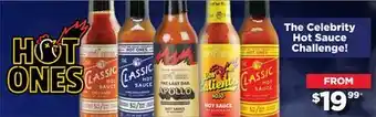 Showcase The celebrity hot sauce challenge! offer