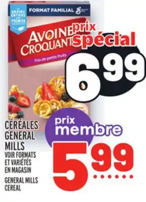 Metro Céréales general mills | general mills cereal offer