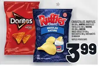 Metro Croustilles ruffles | ruffles potato chips offer