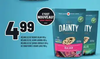 Metro Mélange de riz basmati rajah 450 g mélange de riz jasmin jasmina 450 g mélange de riz sauvage borealis 450 g riz conditionné offer