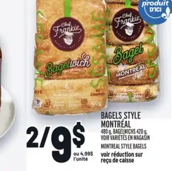 Metro Bagels style montréal | montreal style bagels offer