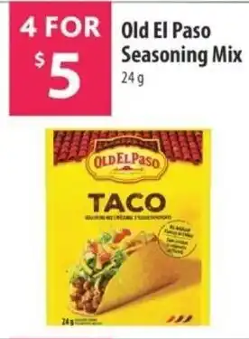 Co-op Old El Paso Seasoning Mix offer