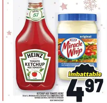 Metro Ketchup aux tomates heinz | heinz tomato ketchup offer