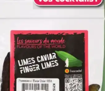 IGA Finger limes offer