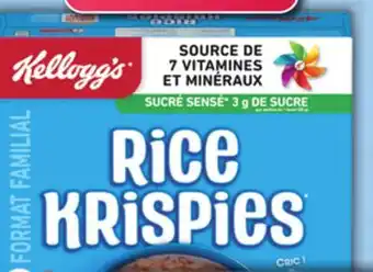 IGA Kellogg's meal replacement offer