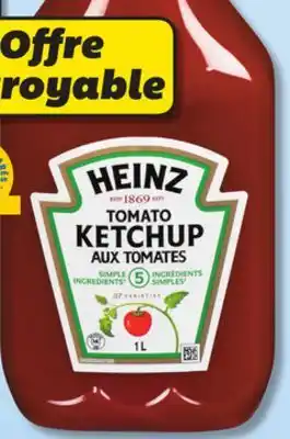IGA Heinz tomato ketchup offer