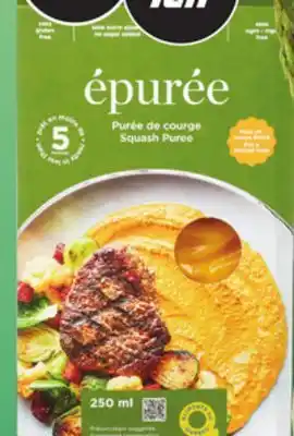 IGA Épurée vegetable puree offer