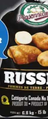 IGA Russet potatoes offer