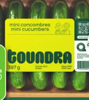 IGA Seedless mini cucumbers offer