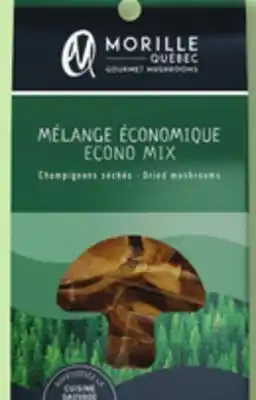 IGA Morille québec dried mushrooms offer